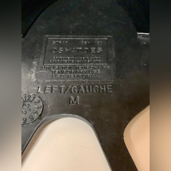 COPY - Medium Men’s 8-10 Women’s 10-12 OSHATOES Steel Toe Rubber Safety Boot St… - Picture 7 of 16